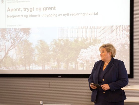 Prime Minister Erna Solberg