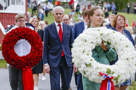 Utøya 22. juli 2022. 