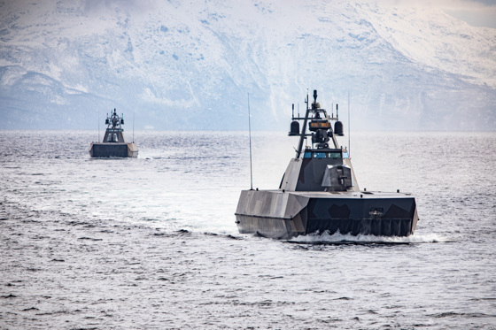 Illustrasjonsbilete frå øvninga TG 21-2 i Nord-Norge.