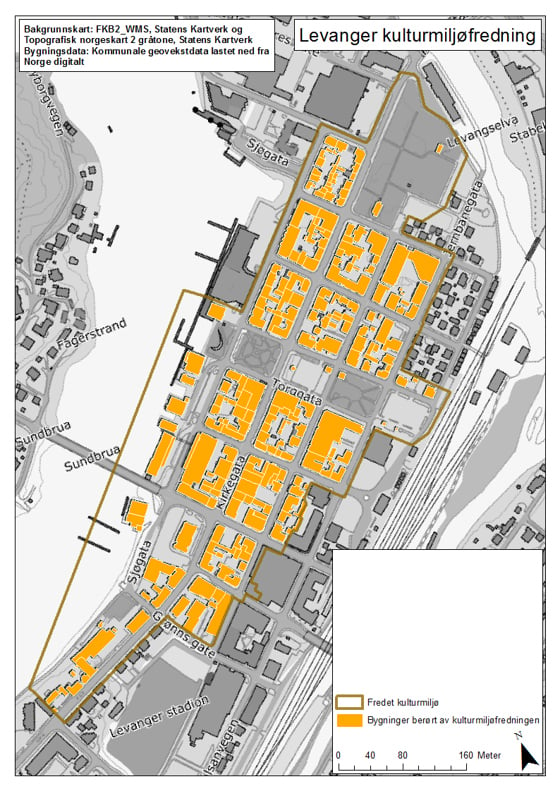 Levanger kulturmiljøfredning.