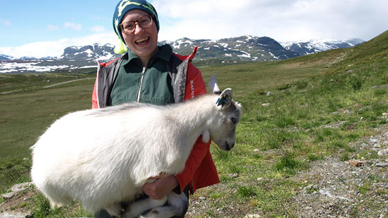 Ung fjellbonde i Vats, Ål i Buskerud. 