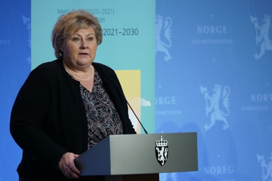 Prime Minister Erna Solberg