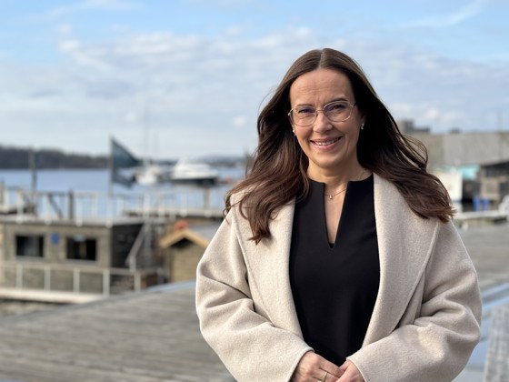 Portrett av fiskeri- og havminister Marianne Sivertsen Næss. 