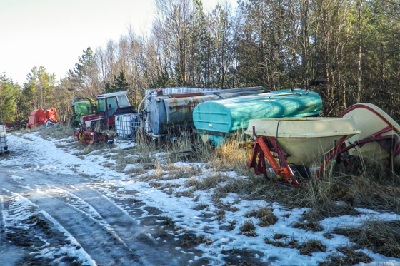 Utrangerte maskiner, reiskapar og utstyr bør gjenvinnast, i staden for å bli til miljøproblem.