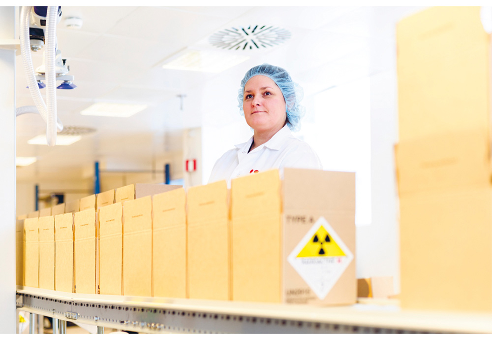 Figure 1.6 Production of radiological drugs at Institute of Energy Technology
