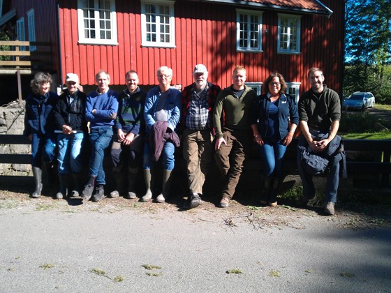 Grunneierlaget og forvaltere fra kommunen og Fylkesmannen.