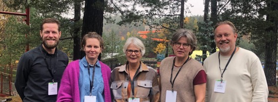 Trond Kristiansen, Helene Isaksen, Kari Kleivset (prosjektleder Agder FK), Liv Birkeland og Hans Petter Klemmetsen.