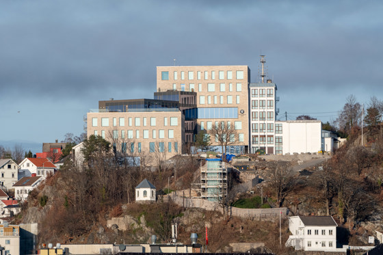 Nybygde Statsforvalterens hus i Arendal.