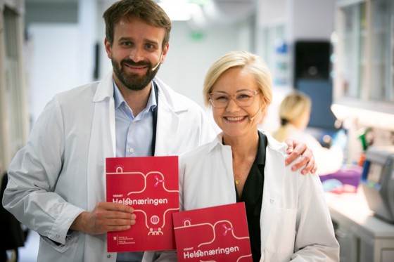 Picture of Jan Christian Vestre and Ingvild Kjerkol