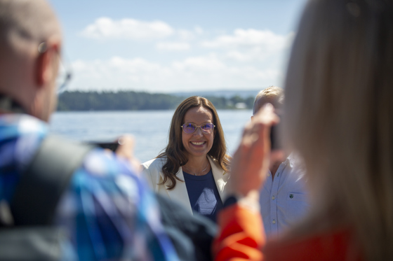 Regjeringen lanserer næringsplan for norske havområder. Fiskeri- og havminister Marianne Sivertsen Næss lanserer planen som inneholder ti overordnede prinsipper for forvaltning av arealbruk til havs.