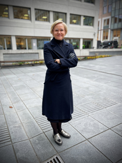 Profilfoto av helse- og omsorgsminister Ingvild Kjerkol tatt på vinteren