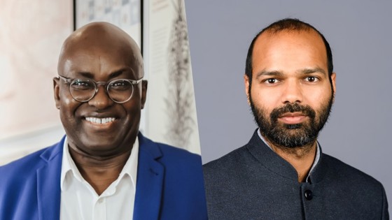 Achille Mbembe får årets Holbergpris og Siddarth Sareen får Nils Klim-prisen.