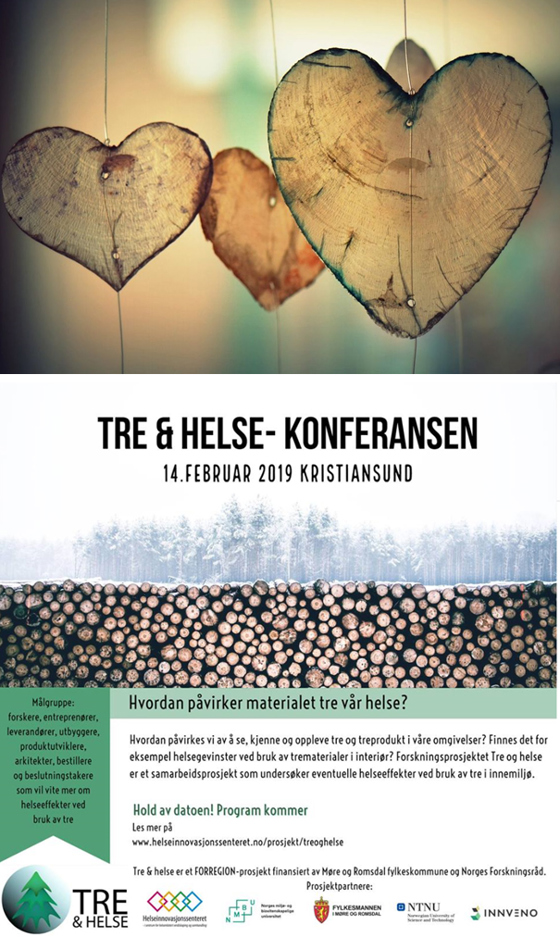 Tre & helse- konferansen plakat.