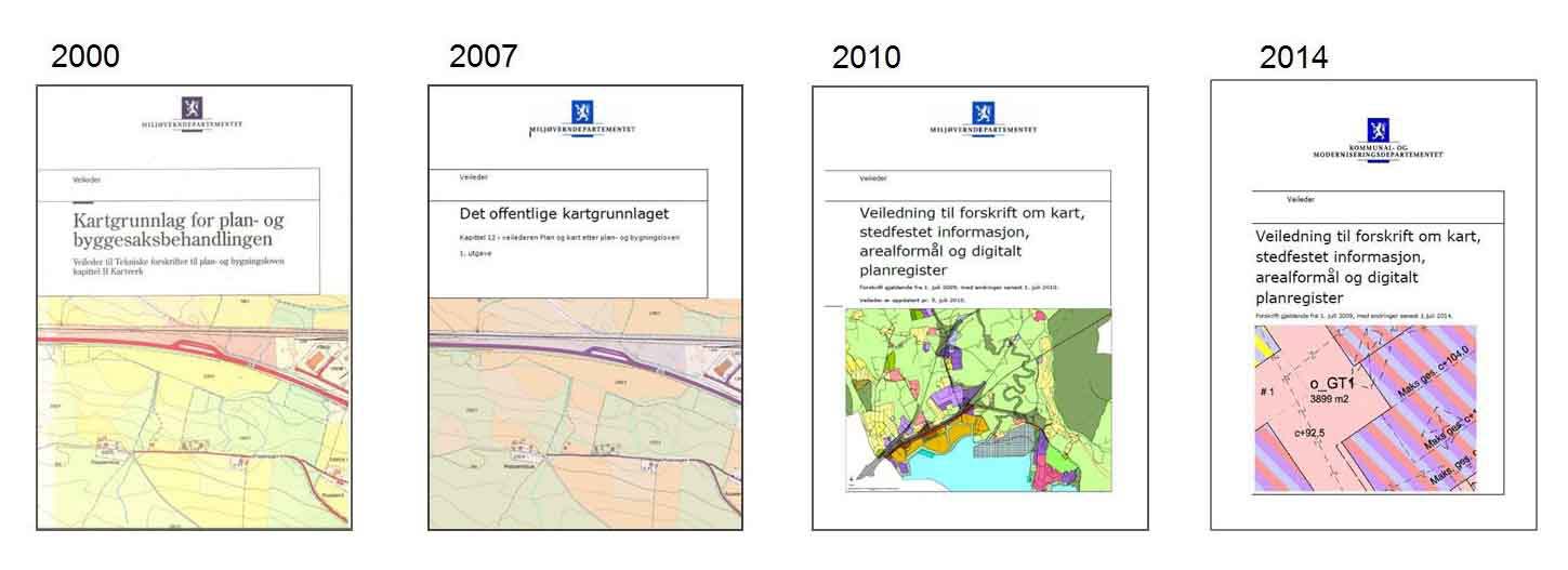 Veiledere kart- og planforskriften