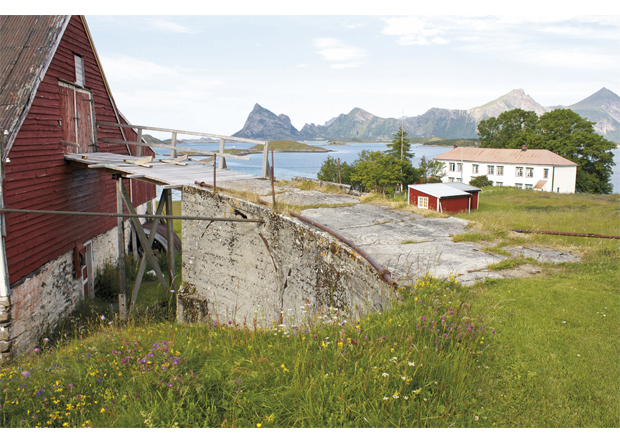 Figur 17.1 Lauvøya i Steigen kommune – en gård med verdifull slåttemark.