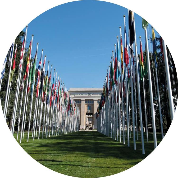 The European headquarters of the United Nations in Genève: The Palais des Nations, © UN Photo / Jean-Marc Ferré.