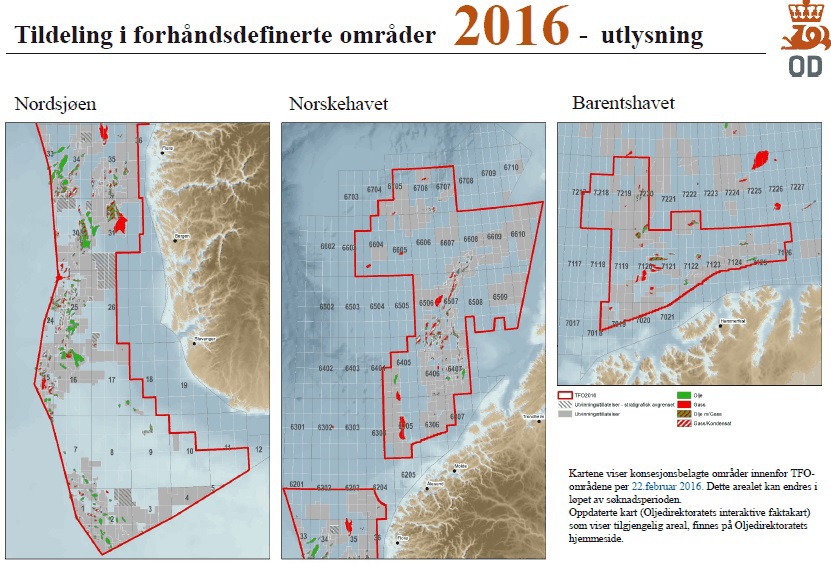 Kart TFO2016 - utlysning