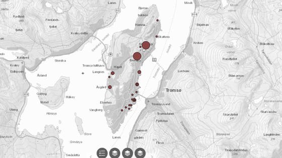 Kartløsning statlige arbeidsplasser