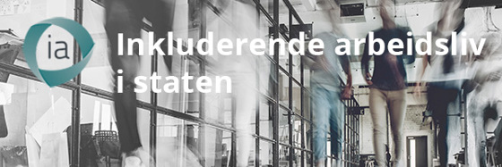 Banner for inkluderende arbeidsliv i staten