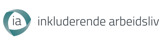 Logo for inkluderende arbeidsliv