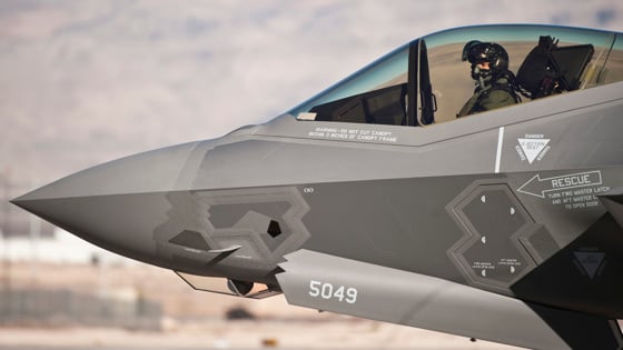 F-35 på Nellis Air Force Base