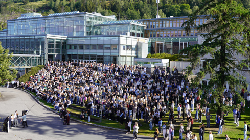 Studiestart-arrangement på Lillehammer fra Høyskolen i Innlandet