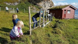 Slåttedag i Gåradak Porsanger kommune.