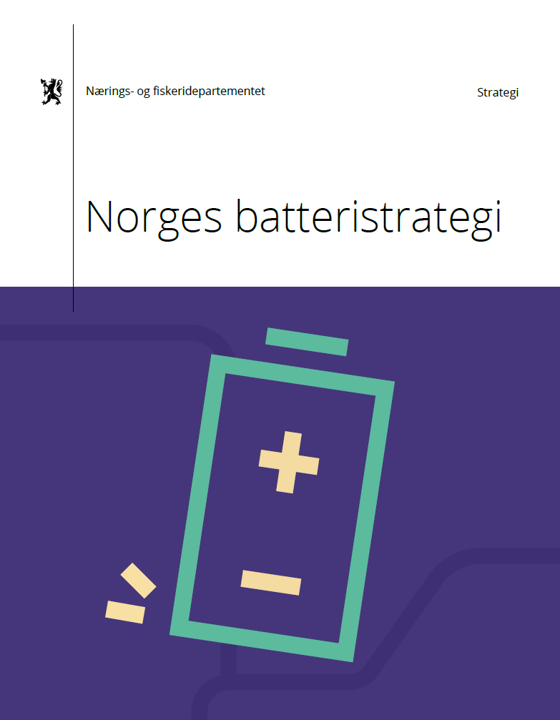 Bilde av batteristrategiens forside