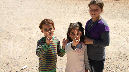 Children in a refugee camp for Syrian refugees in Turkey. Credit: Frode O. Andersen, MFA